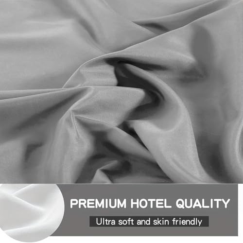 Juwenin Home FLAT-Q-WHITE-2PK Sheets 2 Pack - Hotel Quality Flat Bed Sheets thumb #3
