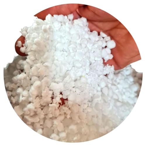 Refil de Isopor Flocado 100 litros para Enchimento de Puffs Almofadas Bichos de Pelúcia Artesanato M