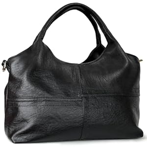 KOGTLA Medium Vegan Leather Purses for Women with Detachable Satchel Strap, Ladies Handbags, Tote Hobo Bags with Two-Handle