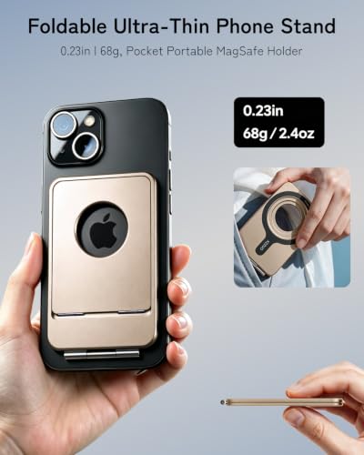 XZZUO Phone Stand, 0.23“ Ultra-Lightweight and Portable iPhone Tripod Stand - image 2