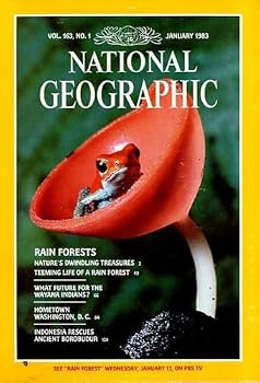 Single Issue Magazine National Geographic Magazine January 1983 (Vol. 163, No. 1) Book