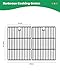 WELL GRILL Cast Iron Grates for Cosmogrill Pro & Deluxe 4+1 Gas Burners, 41.5cm Grill Grate Cooking Rack Outdoor Barbecue Replacement Parts for Cosmogrill BBQ Accessories,2 Pack