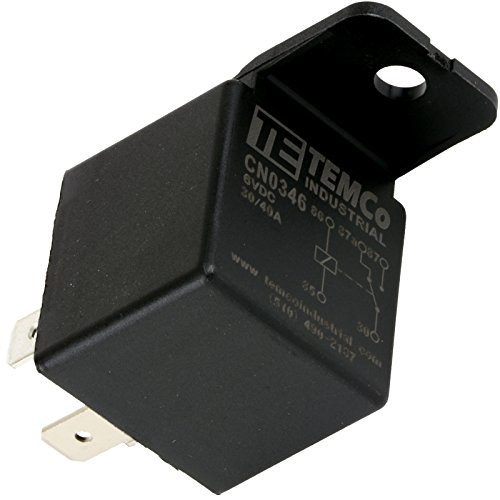 TEMCo 6 V 30/40 Amp Bosch Style S Relay SPDT Automotive