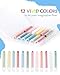 NewFamily Dustless Chalk for Kids, Colored Sidewalk Chalk With Holder,Non-Toxic Washable Toddlers Chalks Drawing Writing for Outdoor Art Play,Blackboard(12 Pcs)