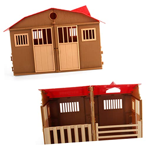 Jeu de ferme miniature pour décorer un bureau ou s'amuser en famille à la maison