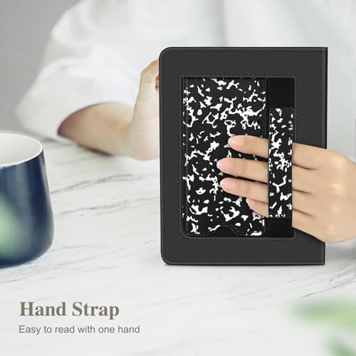 Fintie Case for 7"/6.8" Kindle Paperwhite(12th/11th Generation-2024/2021) and Kindle Colorsoft Signature Edition -Slim Foldable Stand Cover Auto Wake/Sleep for Paperwhite 2024, Composition Book by FINTIE - Image 7