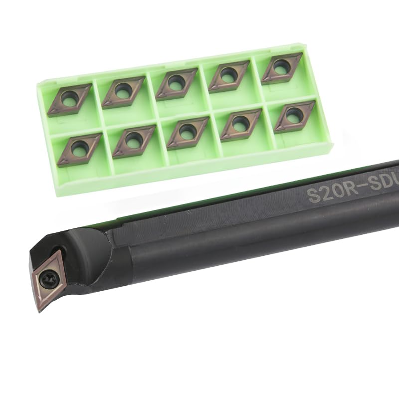 1pc S16Q-SDUCR11 S20R-SDUCR11 S25S-SDUCR11 Internal Turning Tool Holder Carbide Inserts DCMT SDUCR/L CNC Lathe Cutting Tools(S16Q-SDUCL11,NO Insert)