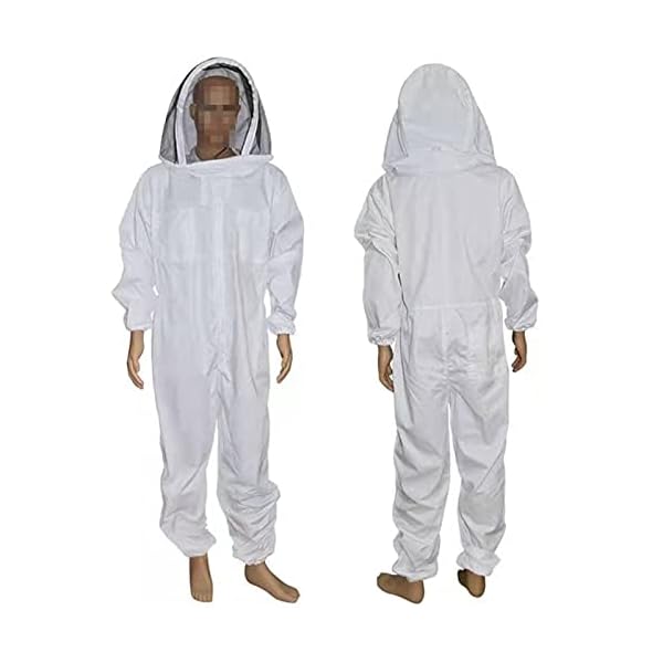 YZLP Imkerhandschuhe für Imkereikleidung, Sicherheitsschutzjacke, dicke Bienenfeste Kleidung, Bienen-Angeln… – Bild 3