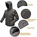 FREE SOLDIER Herren Winterjacke Military Softshell Jacken Outdoor Fleecefutter Winddichte Wasserdichte Jacke mit Kapuze Warme Taktische Jacken mit Mehreren Taschen für Jagdausflüge (Grün,2XL)