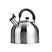 Produktbild GJJSZ Kettle Edelstahl Whistling Kettle 5L Gas Niture Induktionsherd Gas Universal Kettle,Silber,5L