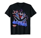 Marvel Spider-Man Spiderverse Graffiti Explosion T-Shirt