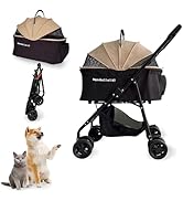 [Nyoniko(ニョニコ)]ペットカート 分離型 自立 折りたたみ 犬 バギー Amazon.co.jp: [Nyoniko(ニョニコ)]ペットカート 分離型 自立