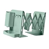 Adjustable Bookends Metal Book Holders Retractable Book Stoppers Book Book Storage Rack Desk Organisers