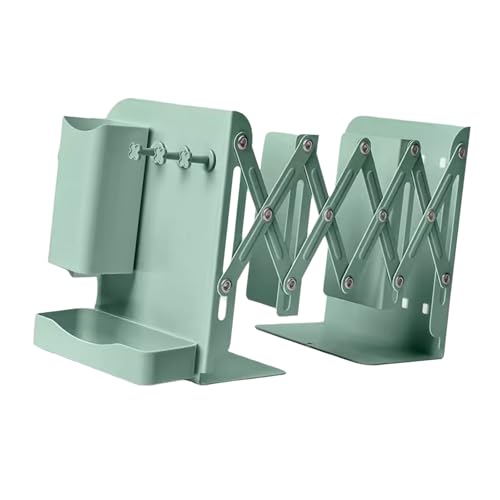 Adjustable Bookends Metal Book Holders Retractable Book Stoppers Book Book Storage Rack Desk Organisers