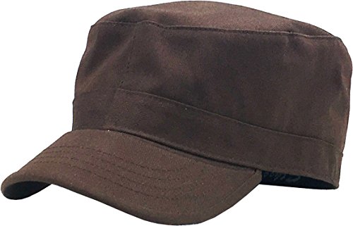 Image of KBETHOS Cadet Army Cap Basic Everyday Military Style Hat (Now with STASH Pocket Version Available)