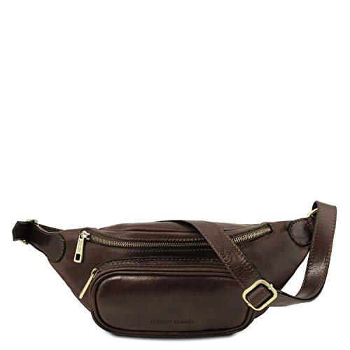 Sac banane en cuir Tuscany Leather un accessoire chic fabriqué en Italie