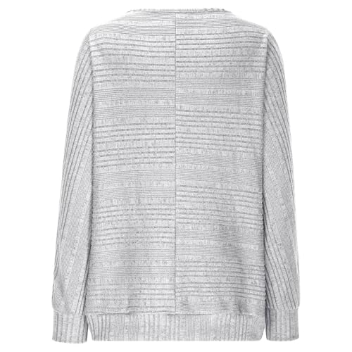 Ribbed Knit Tops Sweaters for Women Boat Neck Batwing Long Sleeve Sweater Pullover Loose Fit Knit Casual Tops Tunics4