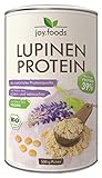 joy.foods Bio Lupinenprotein, pflanzliche Eiweißquelle, vegan, 43% Eiweiß, 500 g