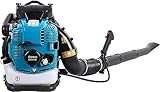 ZWQOZ Rucksack-Laubbläser, 850 Wh, kabelloser Hand-Laubbläser, 85,6 cc 4-Takt-Gas-Laubbläser mit Düsenverlängerung für Rasenpflege und Staubentfernung