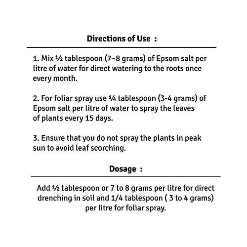 Image of Ugaoo Organic Vermicompost Fertilizer for Plants - 5 Kg & Ugaoo Epsom Salt for Plants Growth - Magnesium Sulphate Organic Fertilizer - 1 Kg