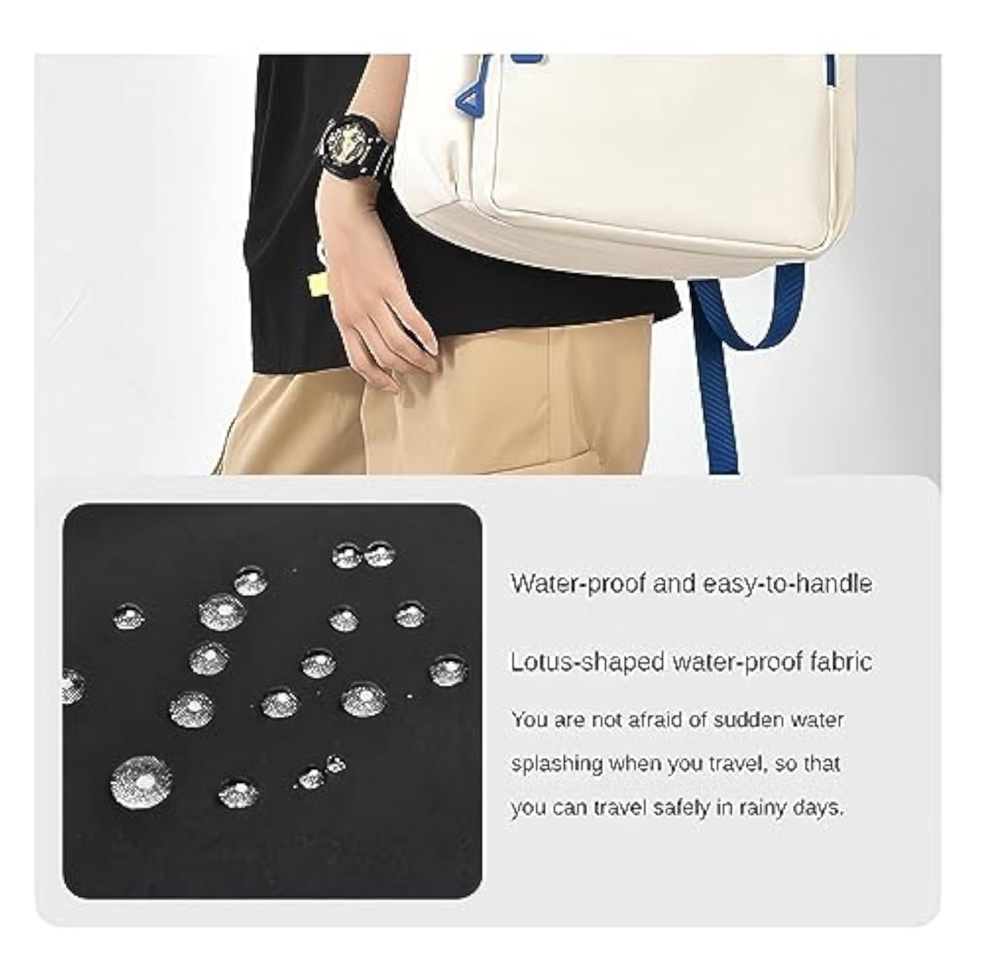 Korean Simple Student Shoulder Bag for Leisure