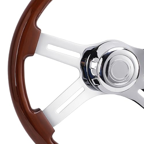 BSTiltion Volant de camion universel de rechange en bois massif de 45,7 cm pour – vue 8