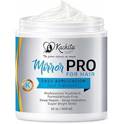 Kachita Spell MirrorPRO Hair Mask Deep Conditioner for Dry Damaged Hair | Intensive Hair Repair Treatment, Hydrating & Gloss Hair Mask, Color-Treated, Anti Frizz Hair Care, Sulfate Free, 16 oz