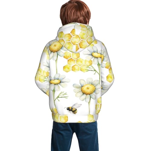 Sweet Honey Kid Hoodies Boys Sweatshirts Girls Pullover with Pocket4