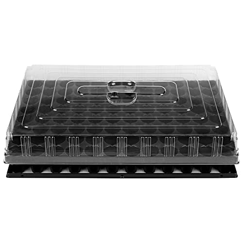 MegaPonic MP96 Zimmer-Gewächshaus groß XXL Plus mit automatischer Bewässerung, Profi Anzucht Topf-Platten Set (MegaPonic MP96)