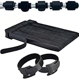 Reusable Cable Ties, 30/60 PCS Adjustable Cord Straps Wire Organizer Cord Wrap and Hook Loop Cable Management