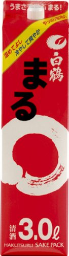 白鶴・サケパック・まる・3000ml 13.5度 ×1本のサムネイル