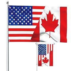 8 Canada USA Friendship Flag