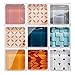 Produktbild Prosperveil Mosaik-Wandfliesen-Aufkleber, selbstklebend, wasserfest, für Küche, Badezimmer, Fliesen, Wandaufkleber, Vinyl, Dekoration, 10 x 10 cm, 19 Stück Bunte geometrische Farben.