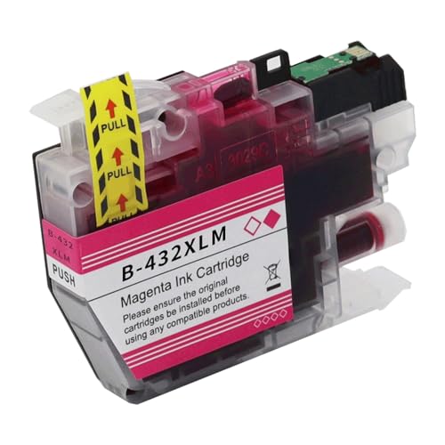 Cartouche d'encre LC432XL magenta pour imprimante Brother MFC-J6540DW