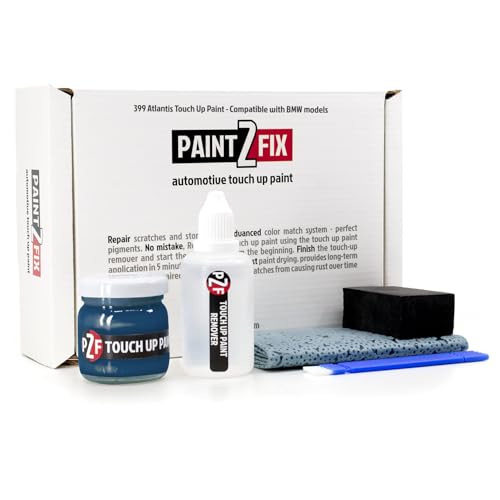 399 Atlantis BMW touch-up paint kit (1.35 fl oz) by PAINT2FIX