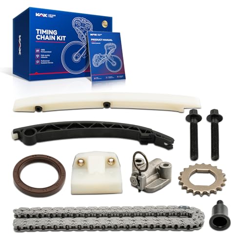KAX Timing Chain Kit for Chevy Cruze 2011-2015 1.4L, Trax 2015-2019, Buick Encore 2013-2019, Cruze Limited 2016, Sonic 2012-2019, Volt 2011-2015, ELR 2014-2016, OE# 22HP47N, ETCK2102, TK343