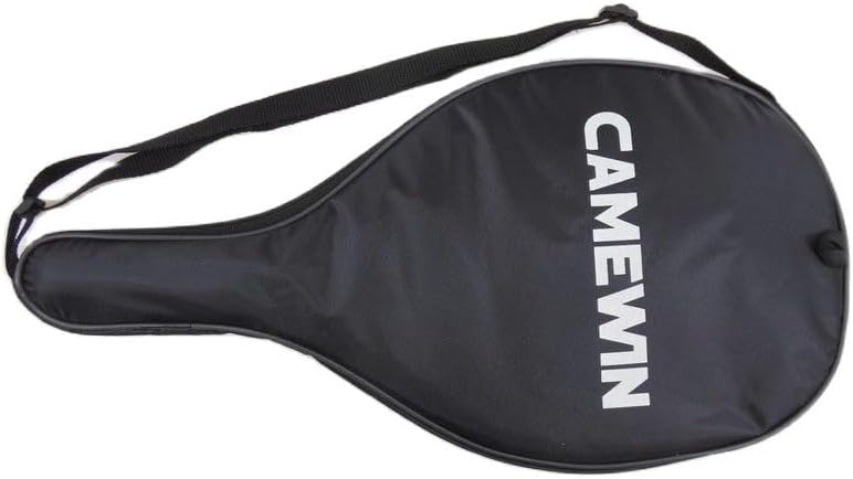 Miniatura 6 de Raqueta de tenis de playa de fibra de carbono con núcleo de espuma viscoelástica EVA, muñequeras, correas, pelotas de tenis