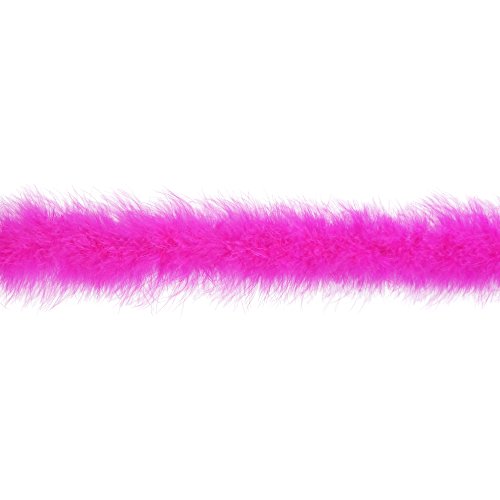 Zucker Marabou Boa Medium Weight Solid Color - Shocking Pink #TOP3