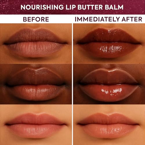 Makari Vanilla Lip Butter Balm (0.5 oz) | Lightweight Lip Moisturizer with Vanilla Flavor | Smooth, Soft Feel | Non-Sticky Formula for Daily Lip Care