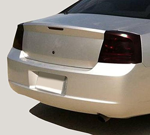 Subject 9 - Fits: Charger Pre-Cut Vinyl Overlay Taillight Plus Tint (2006 2007 2008 2009 2010) Dark #TOP1