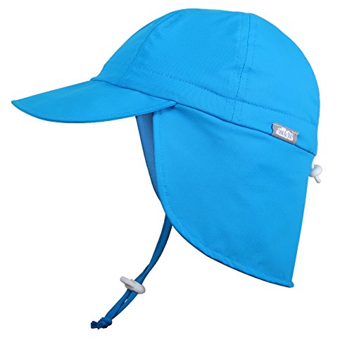 赤ちゃん幼児キッズUPF 50太陽保護調節可能なネックフラップハット
