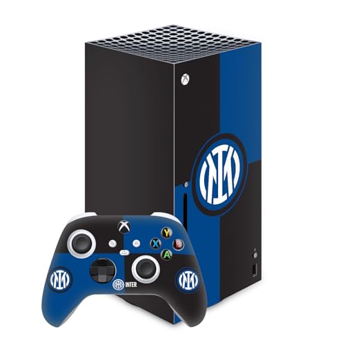 Vinyle autocollant Xbox Series X Inter Milan idée cadeau gamer football