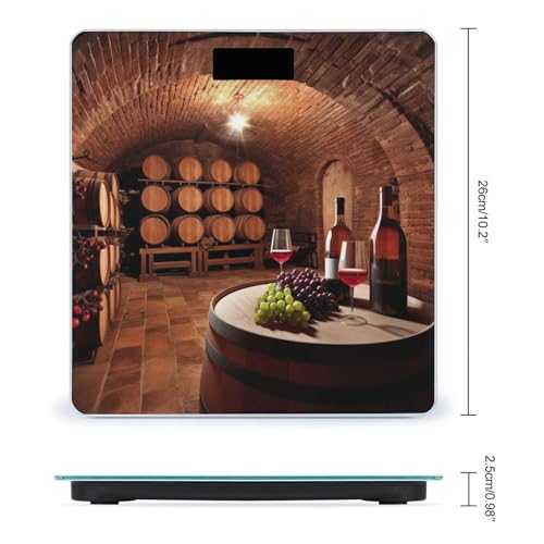 Báscula digital de vidrio templado para baño 400 lb miniatura 2