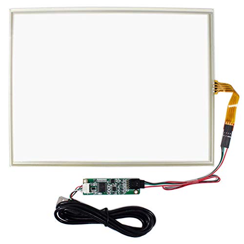 VSDISPLAY 12,1-calowy 4-przewodowy rezystancyjny panel dotykowy VS121TP-A1 z kartą kontrolera USB