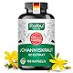 Johanniskraut Kapseln Hochdosiert - 5500 mg Johanniskraut pro Kapsel (10:1 Extrakt) - Natürliches Hypericin - 180 Kapseln, 6 Monate Vorrat - Vegan & Ohne Zusatzstoffe - Raibu