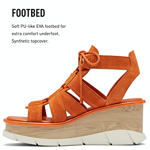 Sorel Women's Joanie Iii Lace Sandals - Desert Sun, Chalk - Size 8 #TOP2