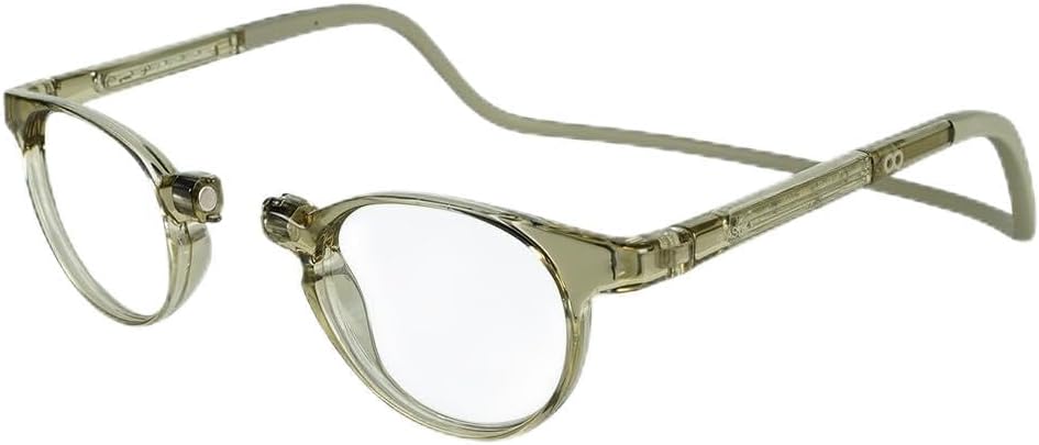 Magnetic Reading Glasses by Slastik, Computer Readers, Soft Foldable Band, Adjustable Temples, Taku