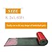 8.2×1.65Ft Tall Self-Adhesive Protective Round and Square Pole Pad, Wrap Around Pole & Post Padding, Gym Wall Padding, Basketball Court Wall Protector, 2