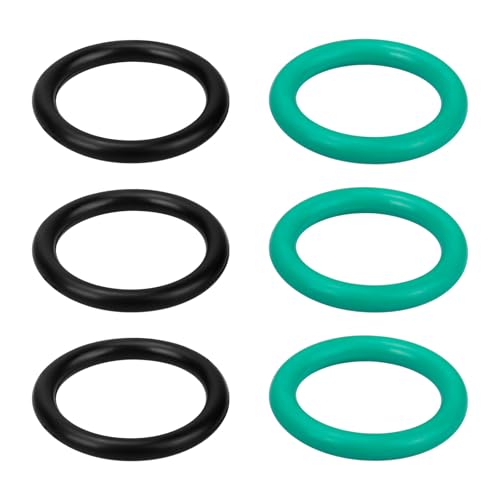 M29517 Oil Pump Pickup Tube O-Ring Seals for LS Engines 4.8 5.3 5.7 6.0 6.2 LS1, 12584922 Engine Oil Pickup Tube Gasket Kit for LS-Based Engines1997-2013, 6 Pcs