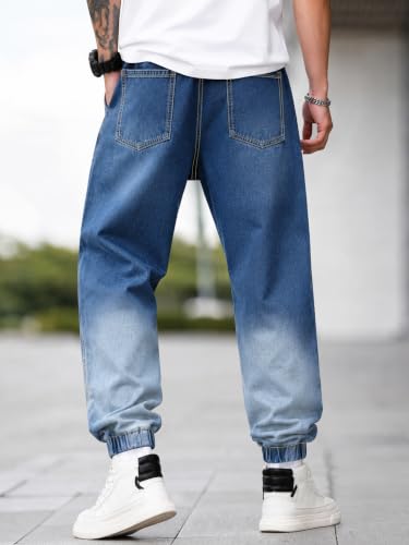 Image of Noble Monk Men's Denim Jeans | Stylish Casual Wear | Stretchable Cotton Trousers | Comfortable Everyday Pants | Travel, Outdoor & Streetwear